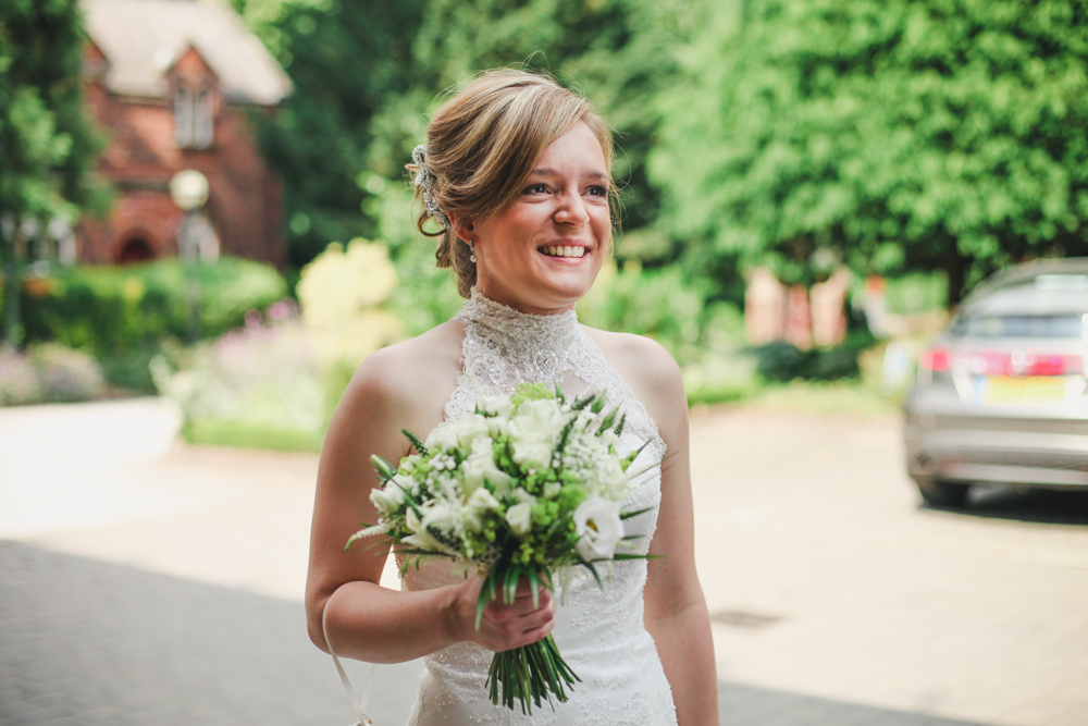 Lakeside Tower Nottingham bridal portrait by love oh love photography