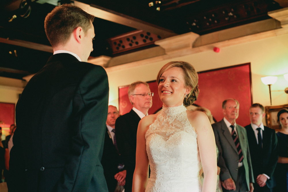 Lakeside Tower Nottingham wedding ceremony by love oh love photography