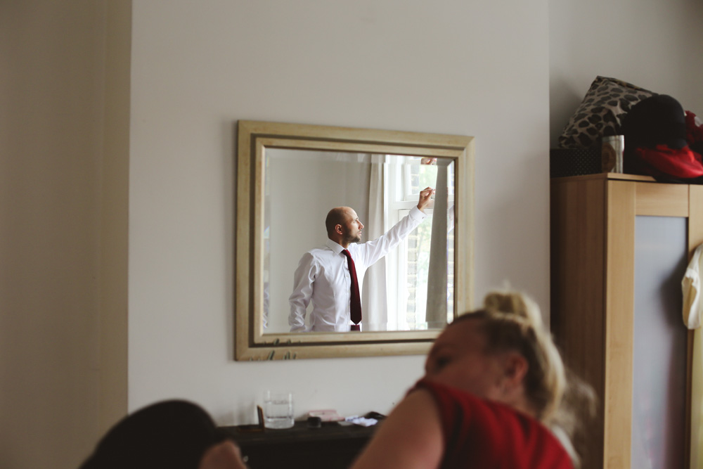 groom portrait for London wedding by love oh love photography
