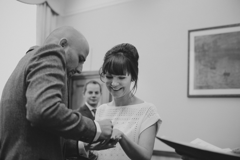 Islington Town Hall civil ceremony wedding by love oh love photography