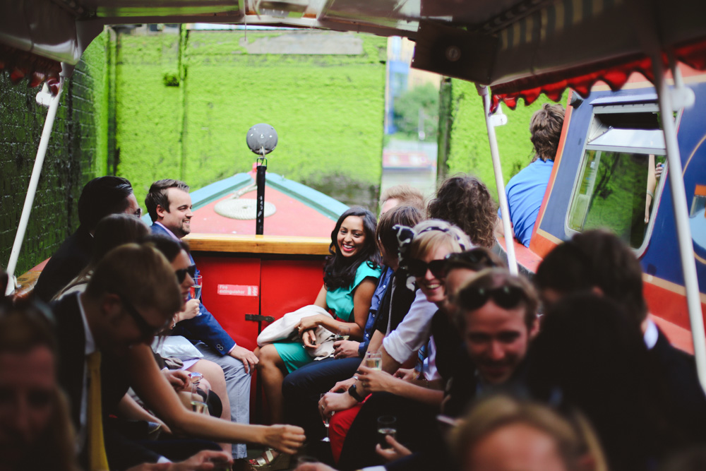 guests on a boat by love oh love photography