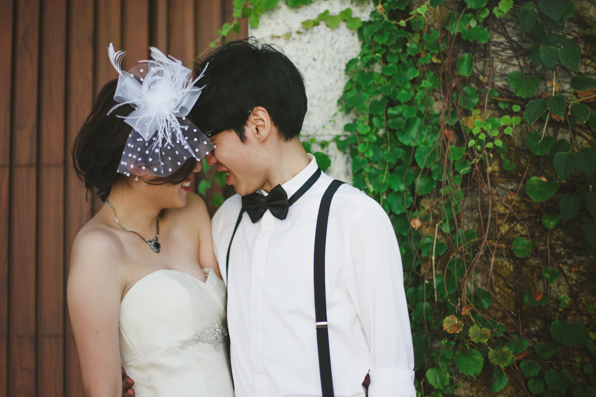 Vintage bride and groom portraits by Love oh love photography