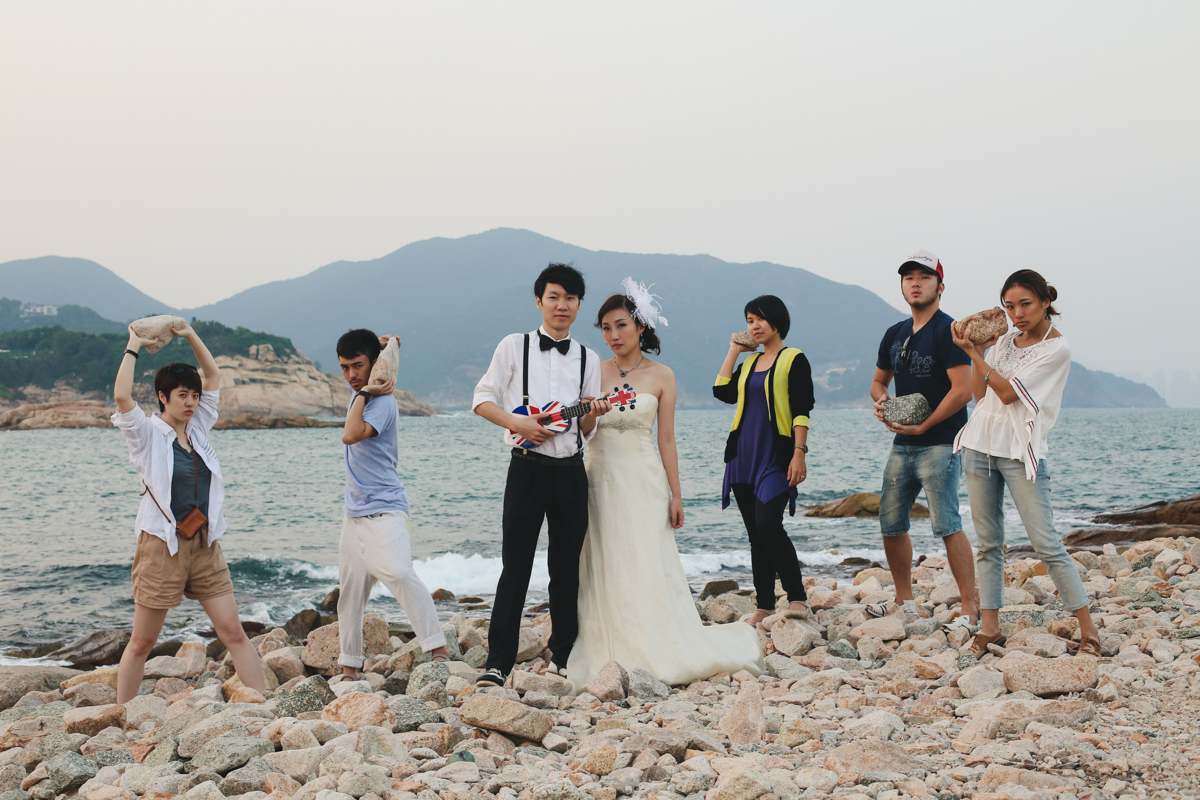 Hong Kong beach inspired shoot by Love oh love photography